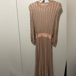 Beautiful Long elegant peach dress
